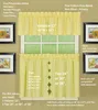 Today's Curtain Orleans Volant, Polyester, Buttercup, 12" W Produktbild-Vorschau 3