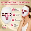 LED Gesichtsmaske 7 Farben Lichttherapie, 98 LEDs Produktbild-Vorschau 5