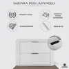 RODAN | Kupelnova Skrinka - 80 CM - Biely Matný - MDF - 2 Náhľad obrázku produktu 3