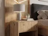 FineBuy, comodino da notte in decor legno di quercia, 50 Anteprima dell’immagine prodotto 4
