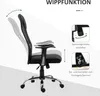 Vinsetto Vinsetto kancelářská židle ergonomická umělá kůže Náhled obrázku produktu 5