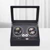 Olvy Uhrenbeweger für 4 Uhren, LED-Beleuchtung, Watchwinder Produktbild-Vorschau 1