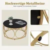 M MCombo Couchtisch Rund Holz, Modern Sofatisch Produktbild-Vorschau 5
