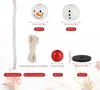 120 Natürliche Holzperlen für DIY-Schneemänner – 30 Sets Produktbild-Vorschau 5