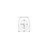 Haro WC-Sitz Picco (mit Soft-Close Schanieren, weiß) Produktbild-Vorschau 5