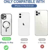 Magnetické čiré pouzdro pro iPhone 11 Pro, kompatibilní s Náhled obrázku produktu 7