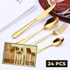 Cool Mango Besteck-Set 24 Teile für 6 Personen Edelstahl Produktbild-Vorschau 11