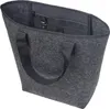 Filztasche Einkaufstasche faltbar 46x15x40 cm anthrazit mit Produktbild-Vorschau 2