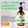 Shampoo 3-in-1 mit Rosmarin Minze Kürbis Öl mit Biotin für Produktbild-Vorschau 2