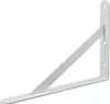 A white metal shelf bracket is shown against a white background. Anteprima dell’immagine prodotto
