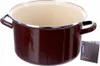 HNEDÝ smaltovaný hrniec 26 cm, 6,5 l Náhľad obrázku produktu 6