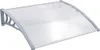 vidaXL Auvent de porte Gris 120x100 cm PC Voir les images du produit 18