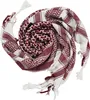 Kefiah - weiß - rot-bordeaux - Shemagh - Arafat-Schal Produktbild-Vorschau 2