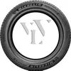 A black Michelin tire is shown against a white background. There is a watermark in the center of the tire. Produktbild-Vorschau