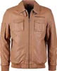 JCC Lederblouson Karlstad Herren cognac 3XL Produktbild-Vorschau 1