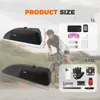 Sacoche de cadre Qunature Bikepacking 1,75 L, hydrofuge, Voir les images du produit 2