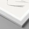 Gerahmtes Poster - Weißer Rahmen - Frau Skizze Zeichnung - Produktbild-Vorschau 2