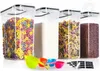 Set di 4 barattoli di stoccaggio cucina 4L contenitore Anteprima dell’immagine prodotto 1