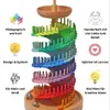 dinolino - großer Kugelturm Bausatz / 261 Teile. - Bunte Produktbild-Vorschau 2