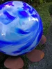 Edelrost Glasblume Ferrum, blau Produktbild-Vorschau 3