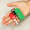com-four® 5x Mini-Zollstock als Schlüsselanhänger aus Produktbild-Vorschau 4