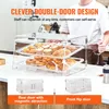 VEVOR 2-poziomowa gablota na ciasta, tace handlowe 510 x Podgląd zdjęcia produktu 5