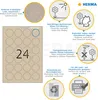 HERMA Etiketten aus Silphie-Papier Durchmesser: 40 mm Produktbild-Vorschau 3