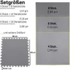 Sporttrend 24® 12 Schutzmatten + 24 Randstücke Set Grau Produktbild-Vorschau 3