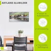 ARTland Wandbild Alu für Innen & Outdoor Isländische Pferde Produktbild-Vorschau 3