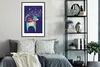 MuchoWow® MuchoWow® Gerahmtes Poster Rentier - Weihnachten Produktbild-Vorschau 2