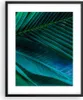 Gerahmtes Poster - Schwarzer Rahmen - Blatt Tropen Grün - Produktbild-Vorschau 1
