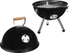 HI Mini-Holzkohlegrill Schwarz Produktbild-Vorschau 2