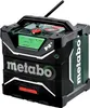 A Metabo Akku-Baustellenradio RC 12-18 32W BT DAB+ is shown against a white background. Podgląd zdjęcia produktu