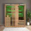 HOME DELUXE - Traditionelle Sauna - OMAHA - 180 x 150 x 200 Produktbild-Vorschau 2