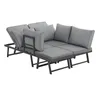 SVITA GRENADA Salon de jardin 4 pièces double chaise longue Voir les images du produit 7