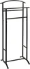 HAKU Herrendiener schwarz - Stahlrohr, B/H/T: 48x107x36 cm Produktbild-Vorschau 1
