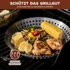 bremermann Grillpfanne rund, mit Klapp-Griff, Edelstahl Ø Produktbild-Vorschau 4