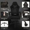 WOLTU Gaming Stuhl mit Massagefunktion, Taschenfederkissen, Produktbild-Vorschau 6