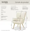 Fauteuil Hygge rembourré, ergonomique, charge maximale 150 Voir les images du produit 6