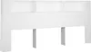 Tête de lit avec étagères Blanc 220x18,5x104,5 cm Voir les images du produit 2