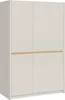 Forte OAK SQUERE Schrank 90 100, eleganter Kleiderschrank Produktbild-Vorschau 3