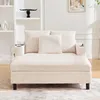 Sweiko Großzügiger, weicher Chaiselongue-Liegesessel mit Produktbild-Vorschau 17