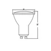 GU10 1W Lampadina LED Bianco caldo 3000K 90 lumen Faretto Anteprima dell’immagine prodotto 2