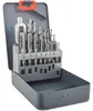 15-teiliges Bohrer- und Gewindebohrer-Set M3-M12 mit 7 HSS Produktbild-Vorschau 1