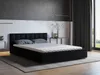 Furmeb24 Polsterbett HUGO - 140 x 200 cm - AMV4322 schwarz Produktbild-Vorschau 1