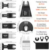 VEVOR 33x Sägeblatt Multifunktionswerkzeug 8 Typen Produktbild-Vorschau 7