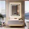 Vrygle LED Badspiegel mit Bluetooth Lautsprecher 90x70 cm: Produktbild-Vorschau 9