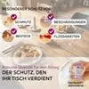 Beautex transparentes Tischset Platzset Tischschutz, Produktbild-Vorschau 2