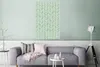 MuchoWow® Poster Grün - Weiß - Muster 80x120 cm - Produktbild-Vorschau 5
