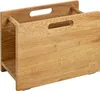 HAKU Zeitungsständer eiche - Massivholz, B/H/T: 40x30x21 cm Produktbild-Vorschau 1
